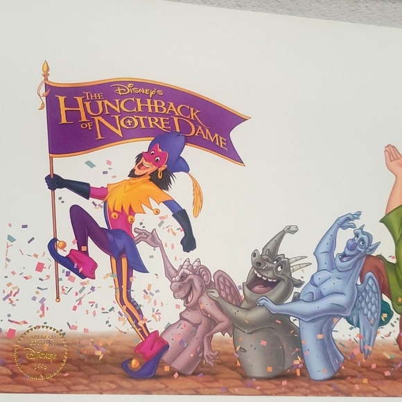 The Hunchback of Notre Dame 1996 Lithograph The Disney Store Special Performance - Picture 6 of 8